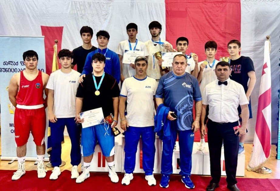 Boksçularımız Gürcüstanda 3 qızıl medal QAZANDILAR