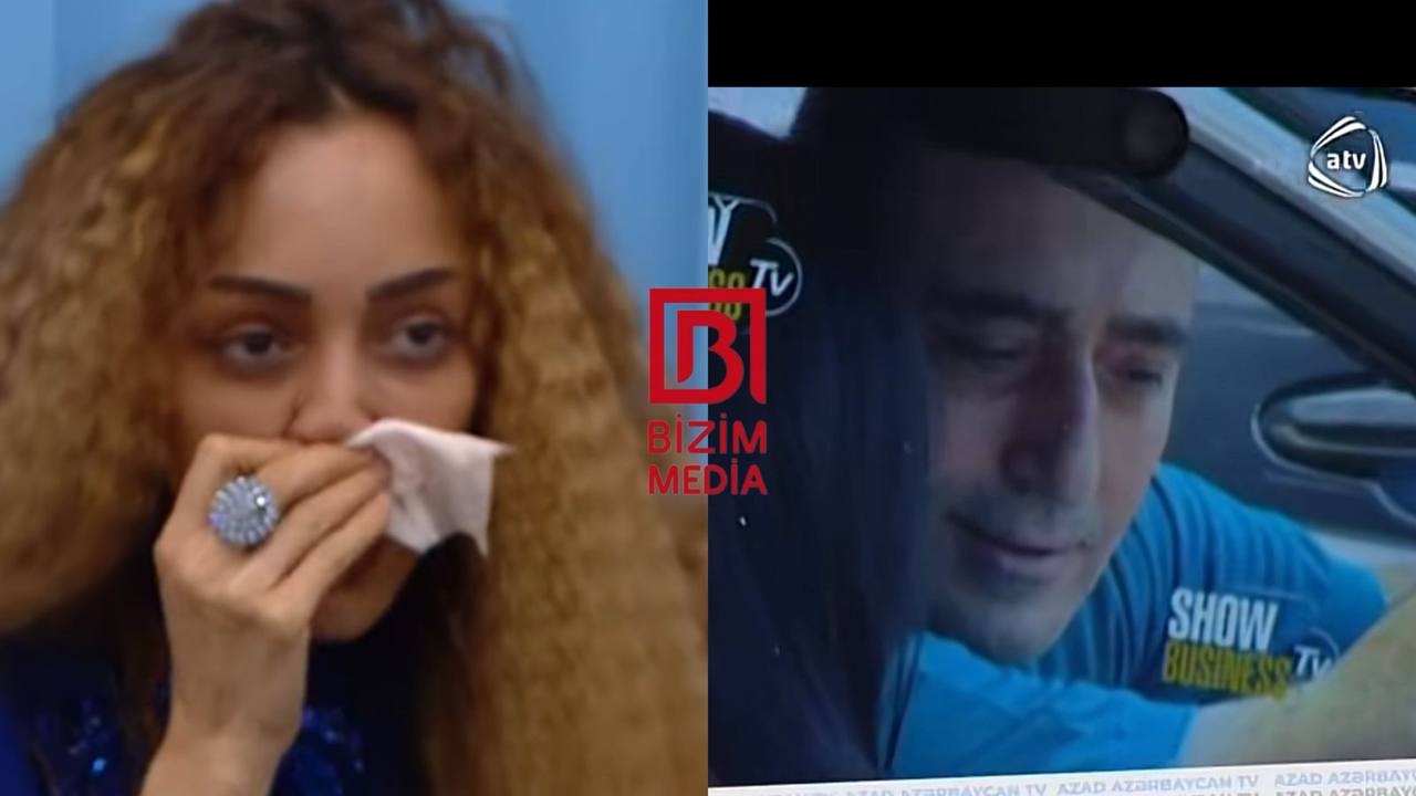 Ərinin başqa qadınla görüntülərini görən Ofelya efiri tərk etdi - VİDEO Ərinin başqa qadınla görüntülərini görən Ofelya efiri tərk etdi - VİDEO