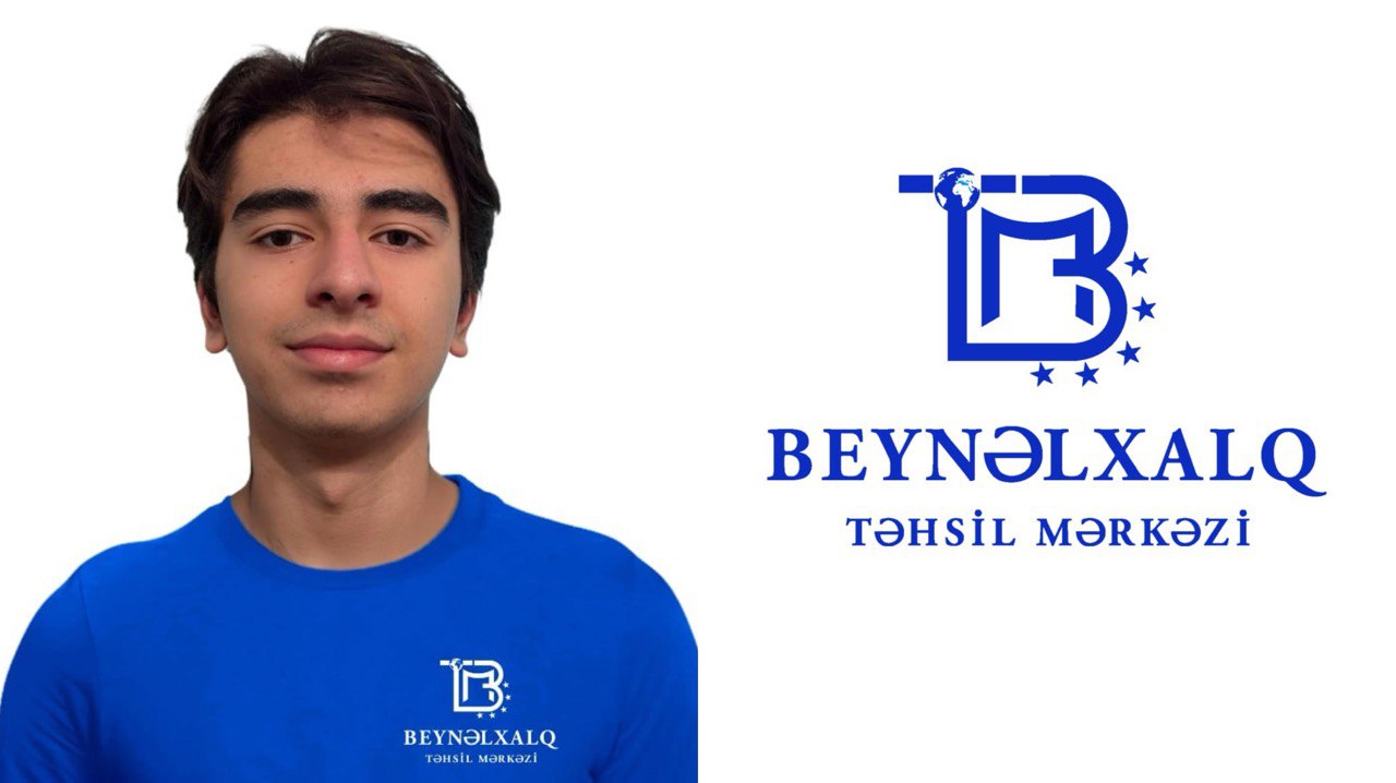 Beynəlxalq Təhsil Mərkəzinin şagirdi TR-YÖS imtahanında maksimum BAL TOPLADI Beynəlxalq Təhsil Mərkəzinin şagirdi TR-YÖS imtahanında maksimum BAL TOPLADI
