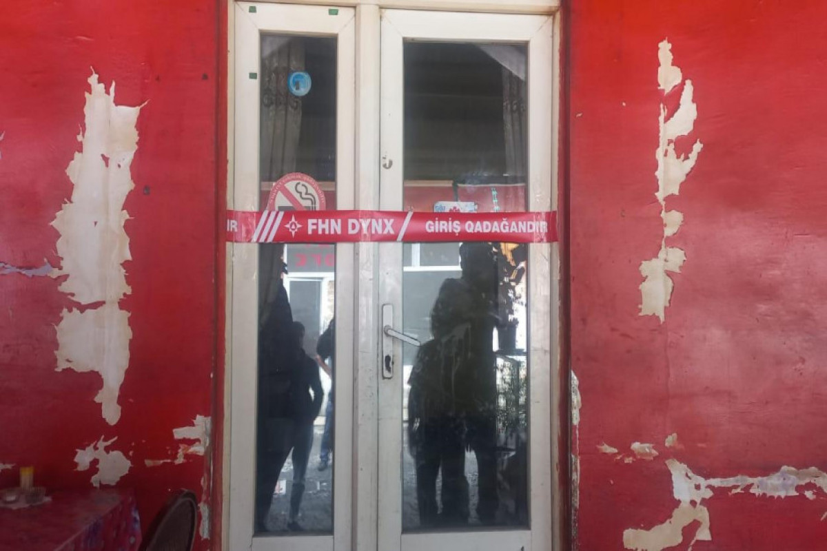Qubada yanğın təhlükəli kafenin fəaliyyəti dayandırılıb