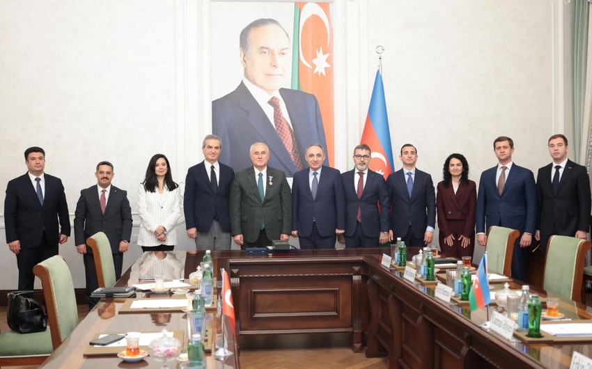 Baş prokuror Türkiyənin Baş Ombudsmanı ilə görüşüb - FOTO