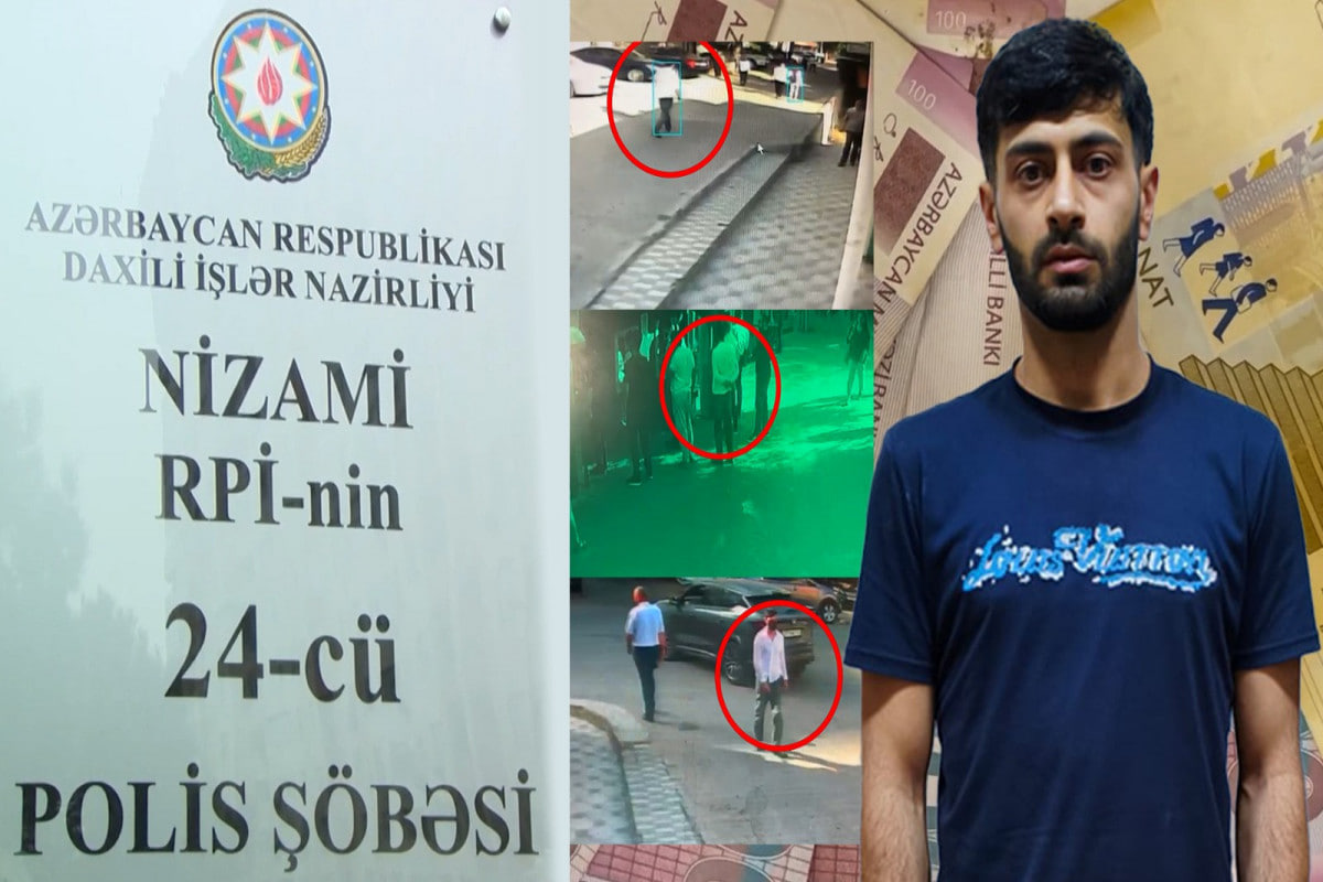 Tibbi maska ilə kamuflyaj olunaraq quldurluq etdi – VİDEO