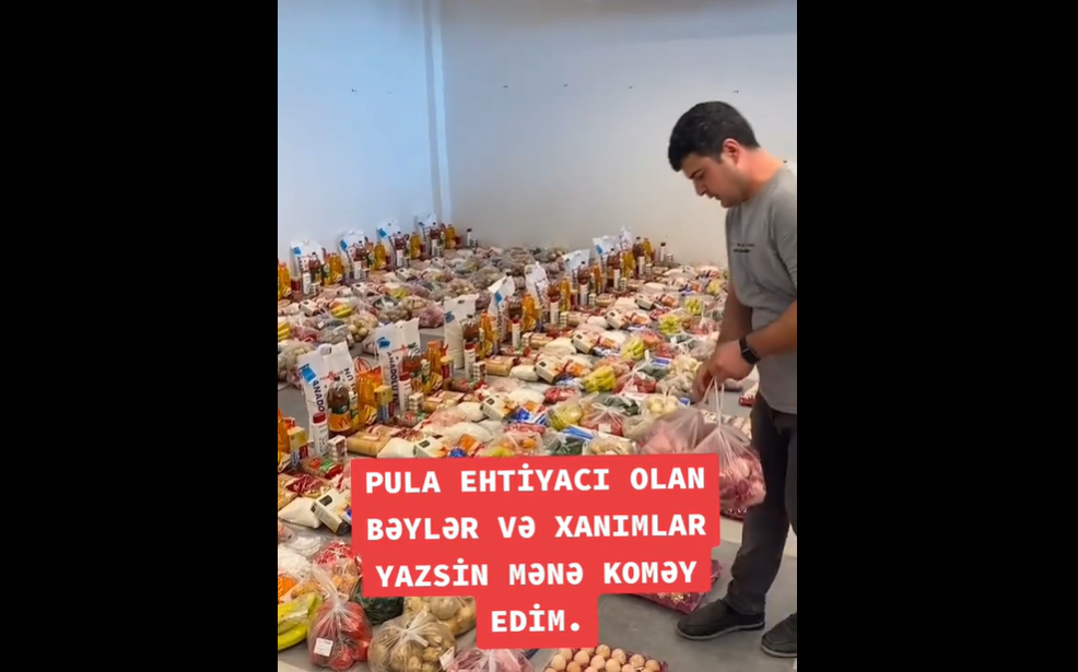 Daha bir DƏLƏDUZLUQ – 5000 veriləcək deyib, “çörəkpulu”sunu ALDILAR – FOTO/VİDEO
