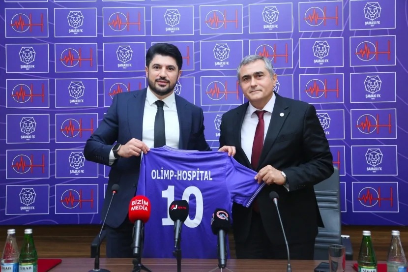 Olimp Hospital və “Şamaxı” Futbol Klubu arasında əməkdaşlıq memorandumu imzalandı - FOTO/VİDEO