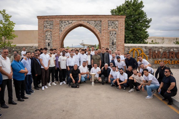 “Qarabağ”ın Ağdam səfəri - FOTO
