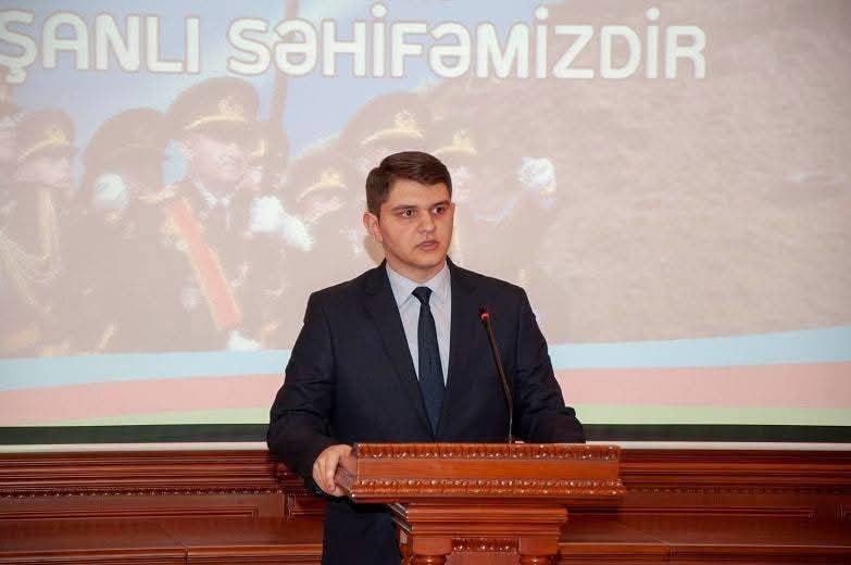 Şəhid polkovnikin oğluna leytenant rütbəsi verildi - FOTO