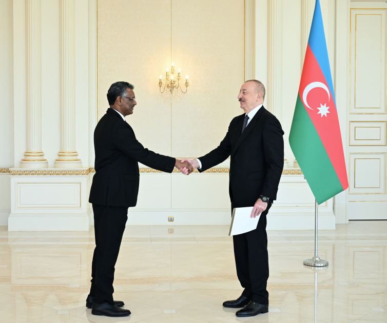 Prezident Sudanın yeni səfirini QƏBUL ETDİ – FOTO/VİDEO
