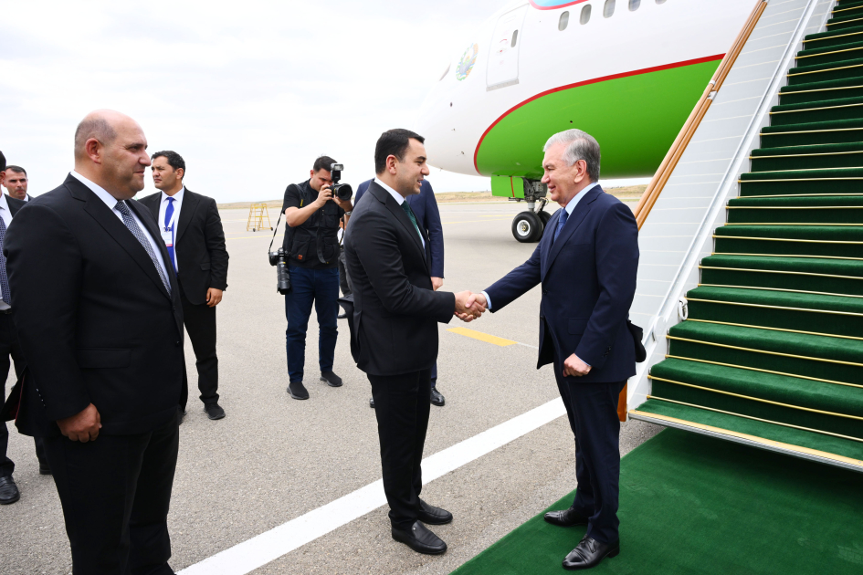 Şavkat Mirziyoyev Füzulidə- FOTO Şavkat Mirziyoyev Füzulidə- FOTO
