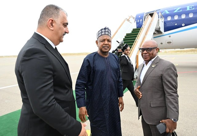 Nigeriyalı nazir Qarabağa gəldi – FOTO Nigeriyalı nazir Qarabağa gəldi – FOTO