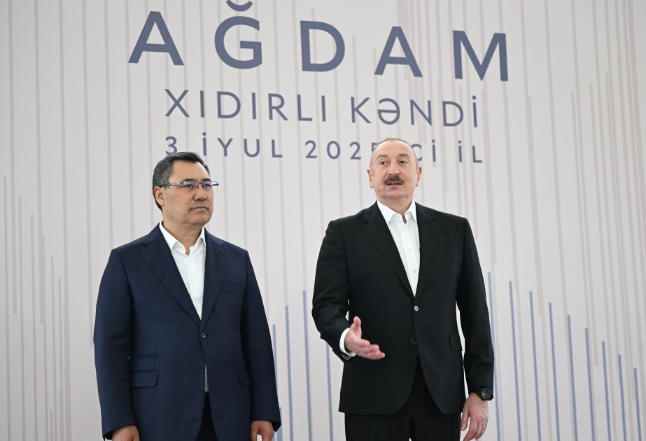 İlham Əliyev: ““Böyük Qayıdış”ı həyata keçirdiyimiz bir vaxtda qardaş ölkələrin köməyi xüsusilə dəyərlidir” İlham Əliyev: ““Böyük Qayıdış”ı həyata keçirdiyimiz bir vaxtda qardaş ölkələrin köməyi xüsusilə dəyərlidir”