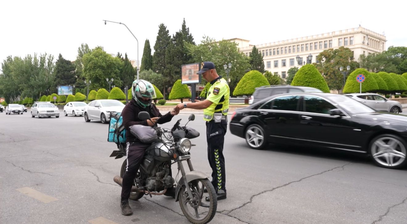 Yol polisindən skuter, moped və velosiped sürücülərinə ÇAĞIRIŞ