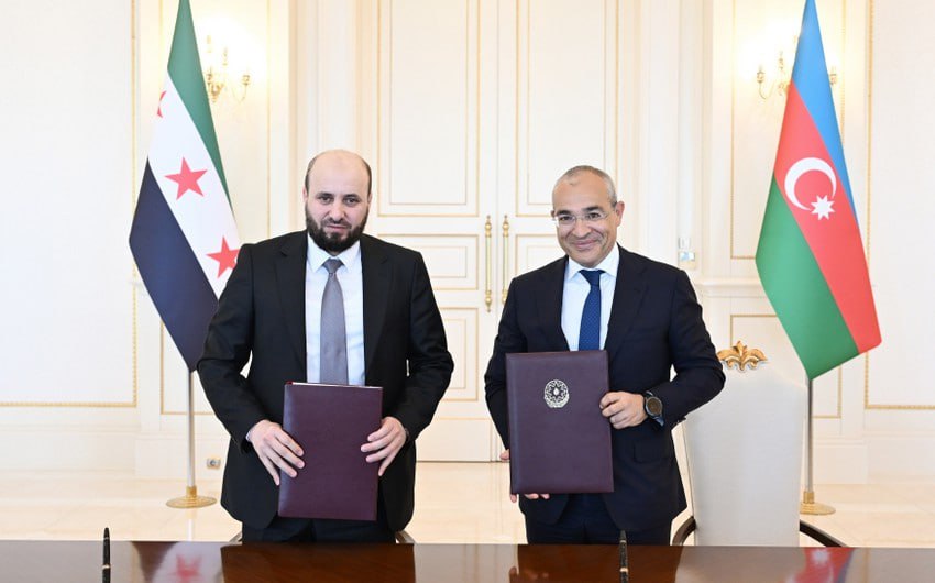 SOCAR-la Suriya arasında Anlaşma Memorandumu imzalanıb - FOTO SOCAR-la Suriya arasında Anlaşma Memorandumu imzalanıb - FOTO