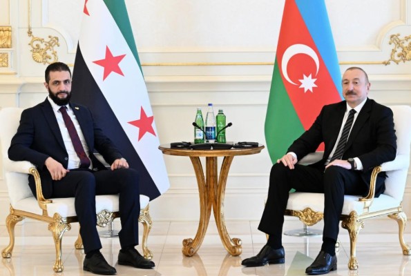 İlham Əliyev: “Suriyada yeni hakimiyyətdən sonra əlaqələrimizin inkişafı üçün perspektivlər açılıb” İlham Əliyev: “Suriyada yeni hakimiyyətdən sonra əlaqələrimizin inkişafı üçün perspektivlər açılıb”