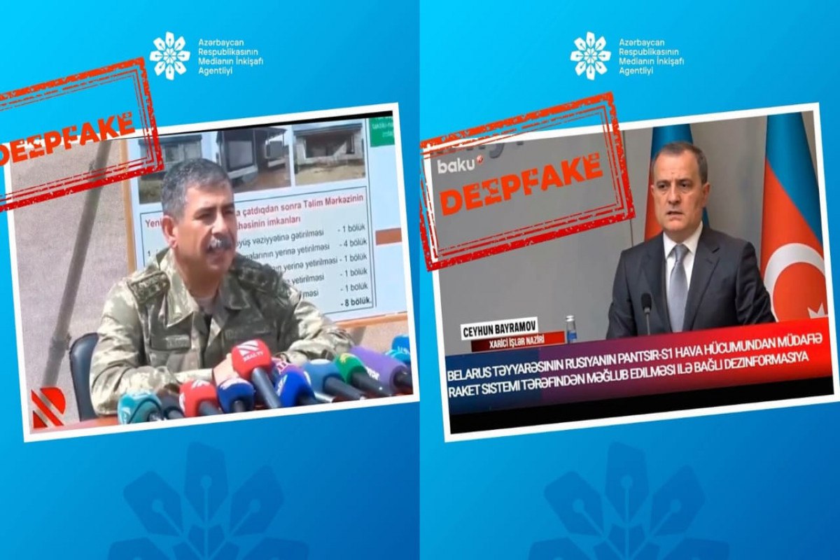Müdafiə və Xarici işlər naziri adından süni intellektlə hazırlanmış saxta xəbərlər YAYILDI - FOTO Müdafiə və Xarici işlər naziri adından süni intellektlə hazırlanmış saxta xəbərlər YAYILDI - FOTO