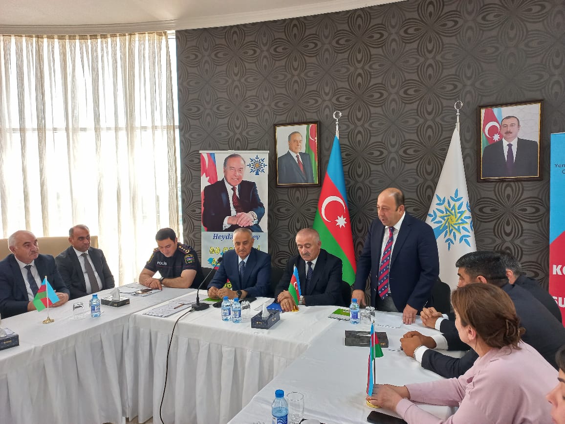 Qusarda Heydər Əliyevin siyasi hakimiyyətə gəlişinin 56-cı ildönümü münasibətilə tədbir keçirilib - FOTO