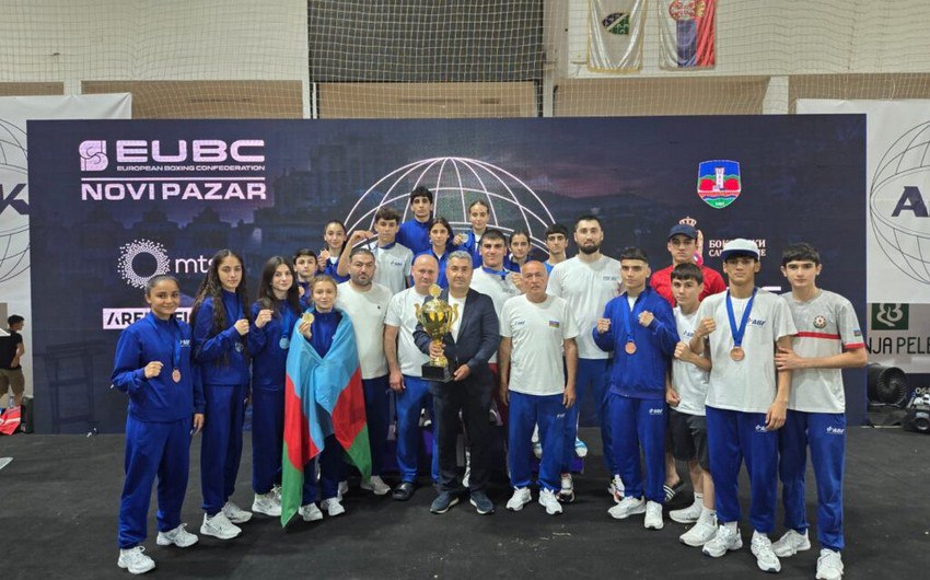 Daha bir boksçumuz Avropa birinciliyində medal qazandı Daha bir boksçumuz Avropa birinciliyində medal qazandı