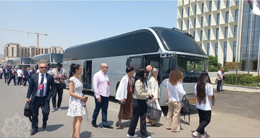 III Şuşa Qlobal Media Forumunun iştirakçıları Ağdama getdilər - FOTO III Şuşa Qlobal Media Forumunun iştirakçıları Ağdama getdilər - FOTO