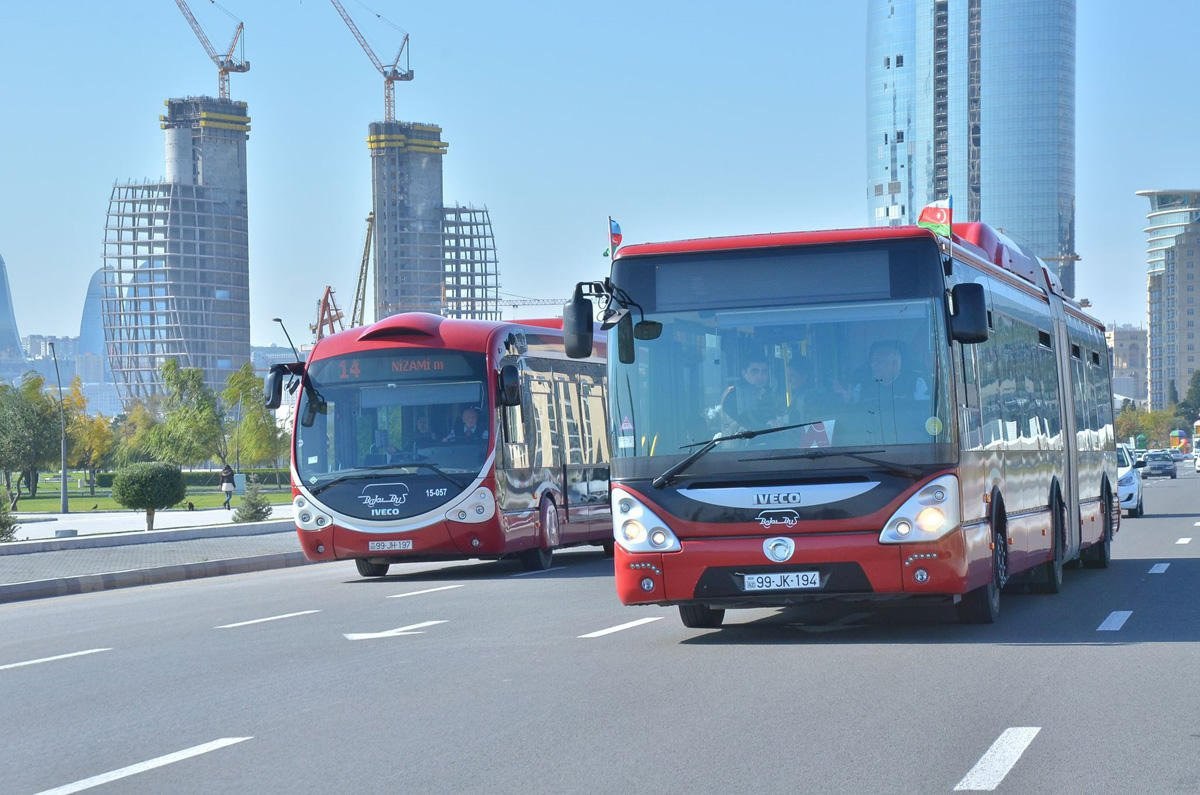 Sabah bu istiqamətdə avtobuslar PULSUZ OLACAQ Sabah bu istiqamətdə avtobuslar PULSUZ OLACAQ