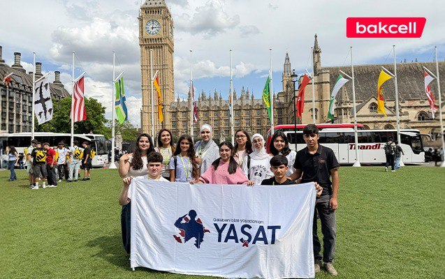“Bakcell”in dəstəyi ilə “YAŞAT” yay məktəbi Londonda – FOTO