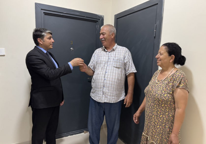 Cəbrayılda daha 44 ailəyə evlərinin açarları təqdim olundu – FOTO