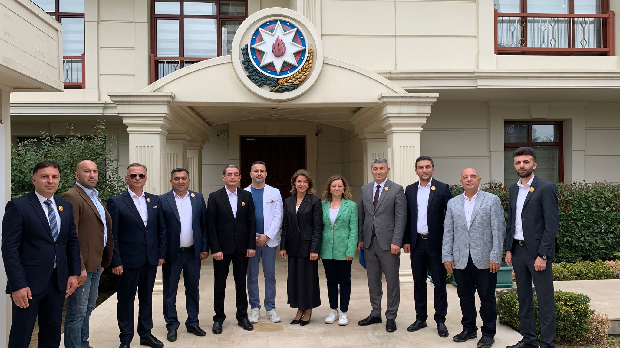Qazi jurnalistlər Azərbaycanın İstanbuldakı Baş Konsulluğunda - FOTO
