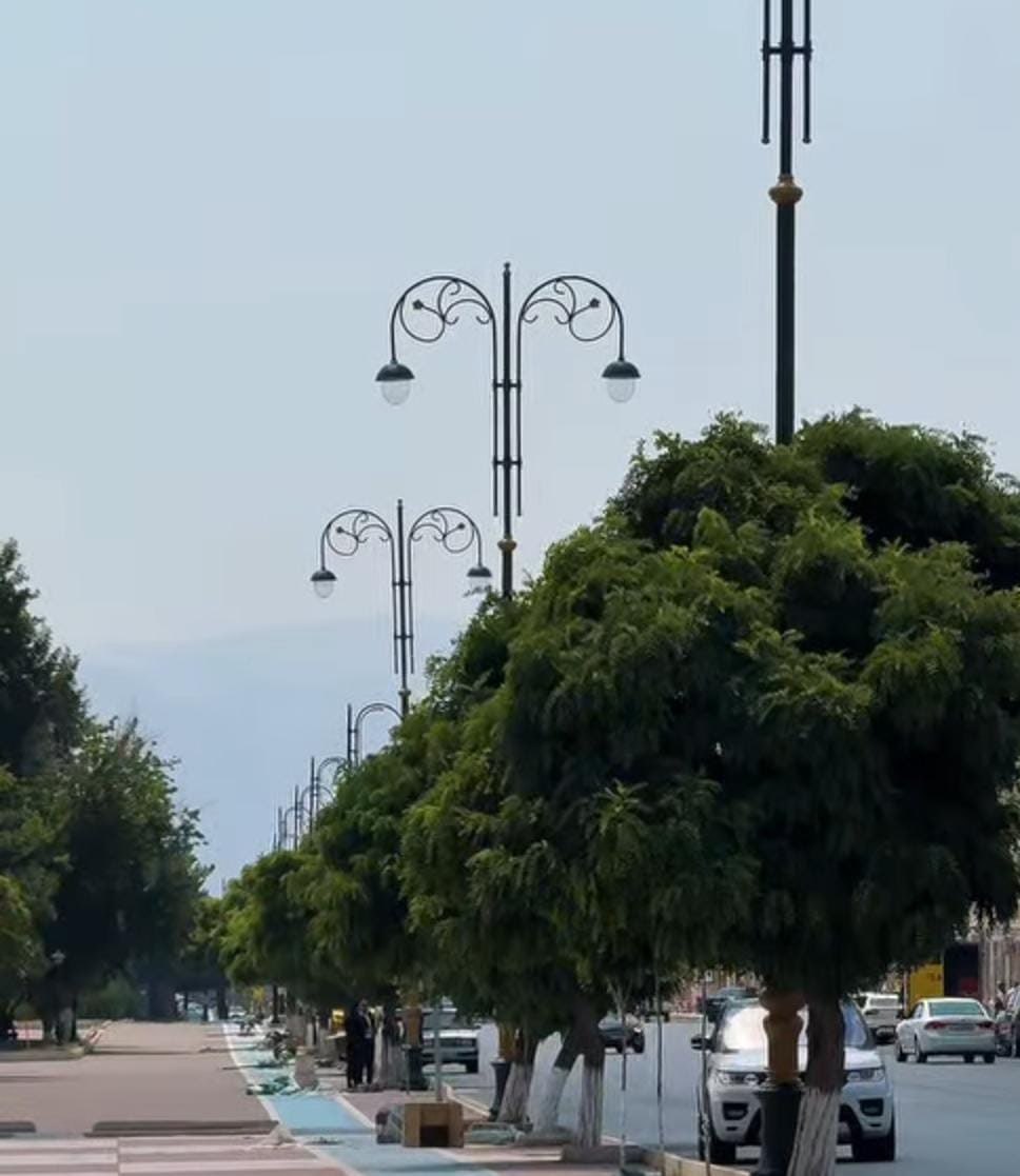 Bizim.Media YAZDI – Naxçıvanda qaranlığa qərq olan küçələr İŞIQLANDIRILDI - FOTO
