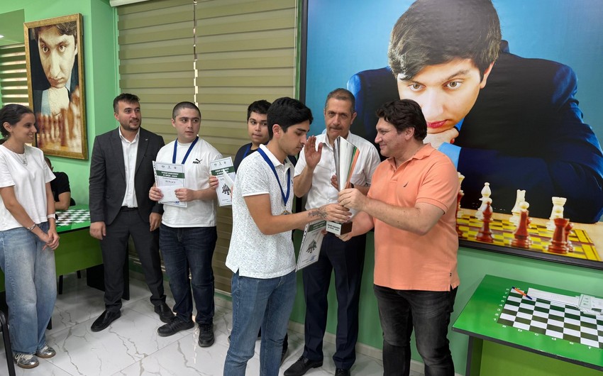 Murad İbrahimli şahmat turnirinin qalibi oldu - FOTO