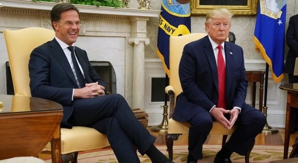 Tramp: "NATO liderləri mənim istədiyim hər şey edir" Tramp: "NATO liderləri mənim istədiyim hər şey edir"
