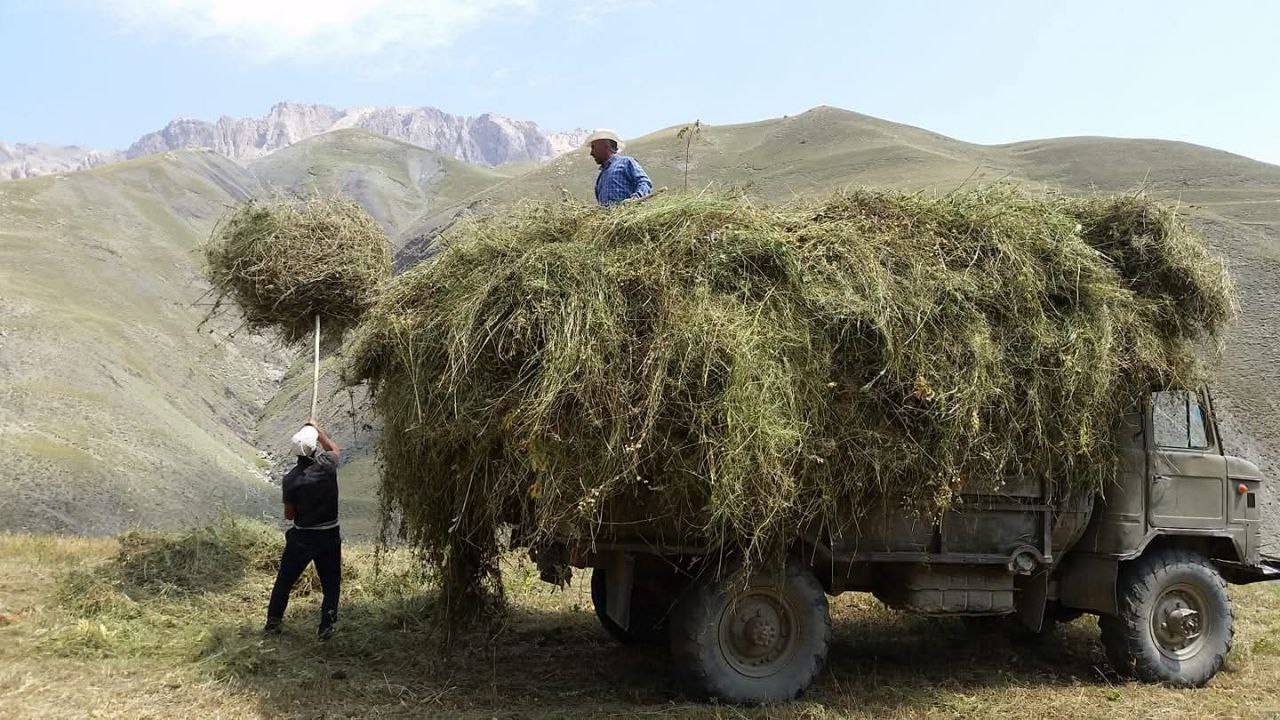 Xınalıqda ot yığımı başladı - FOTO/VİDEO