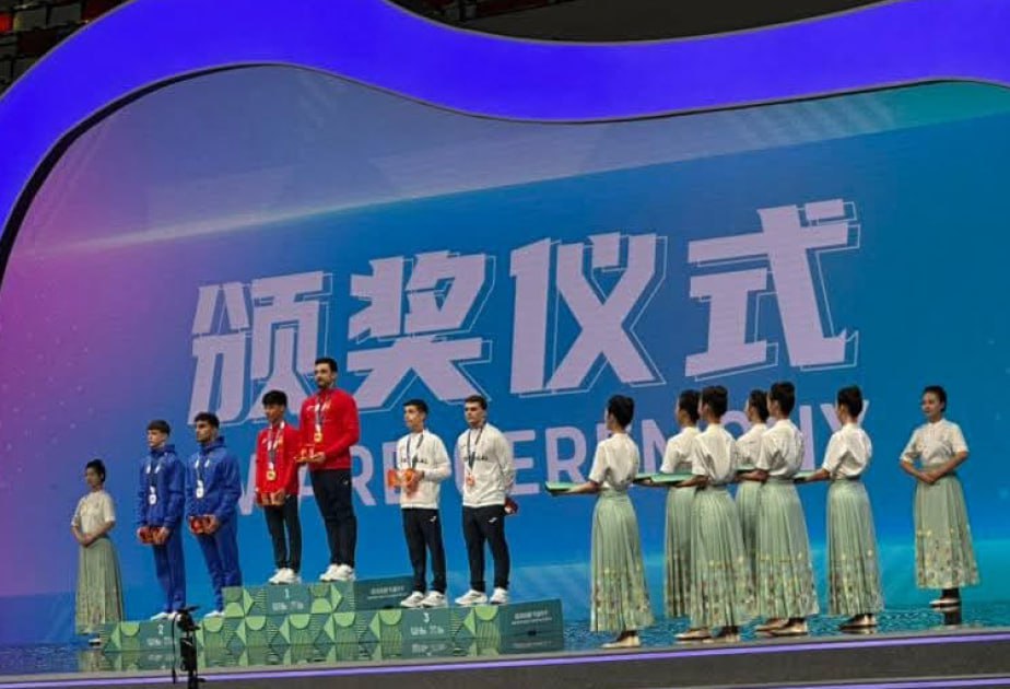 Gimnastımız Dünya Oyunlarında gümüş medal qazandı