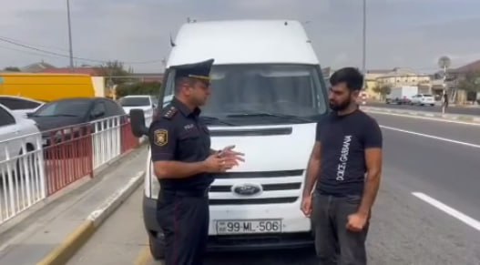 Həmin sürücü SAXLANILDI – VİDEO