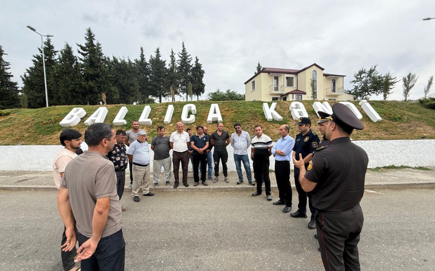 FHN-dən azad olunmuş ərazilərdə yaşayan vətəndaşlara XƏBƏRDARLIQ - FOTO
