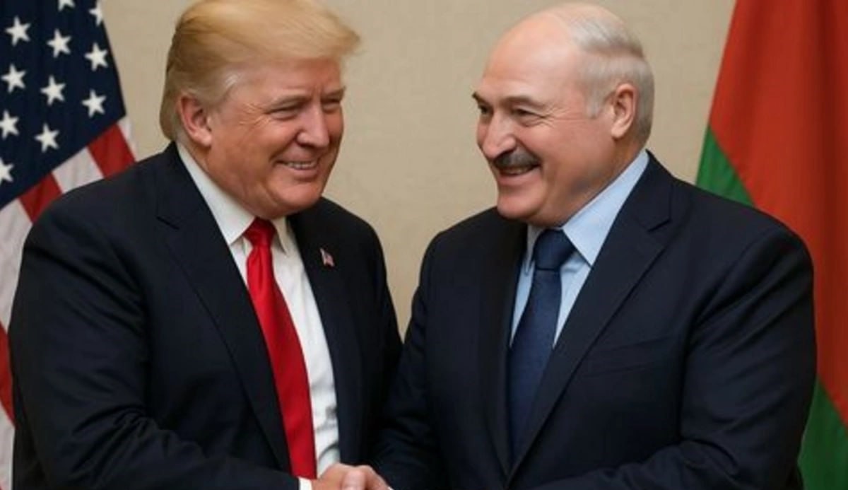 Tramp Lukaşenkonu "qüdrətli lider" adlandırdı - FOTO