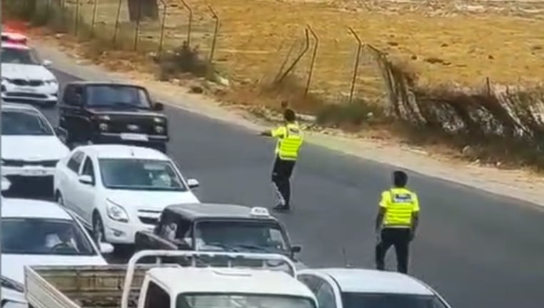 “Avtoş”luq edən “Niva” sürücüsü belə saxlanıldı – ANBAAN VİDEO