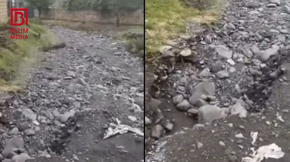 Yuxarı Talada seldən sonra acınacaqlı VƏZİYYƏT – FOTO