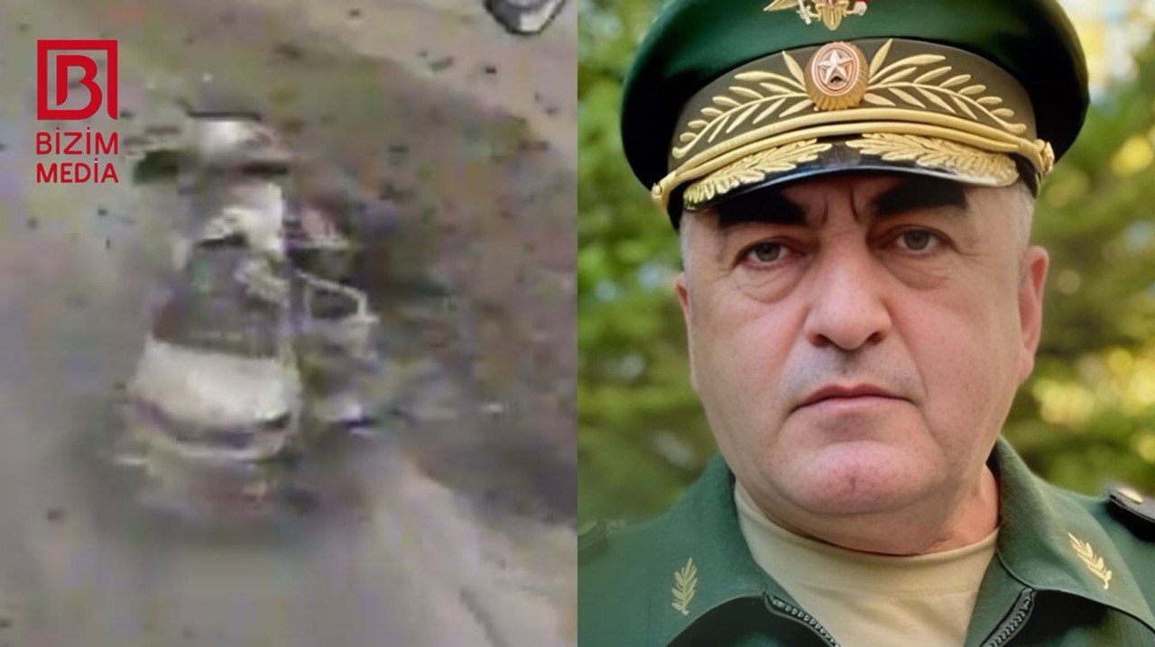 Ukrayna Ordusu rus generalın avtomobilini BELƏ PARTLATDI – ANBAAN VİDEO