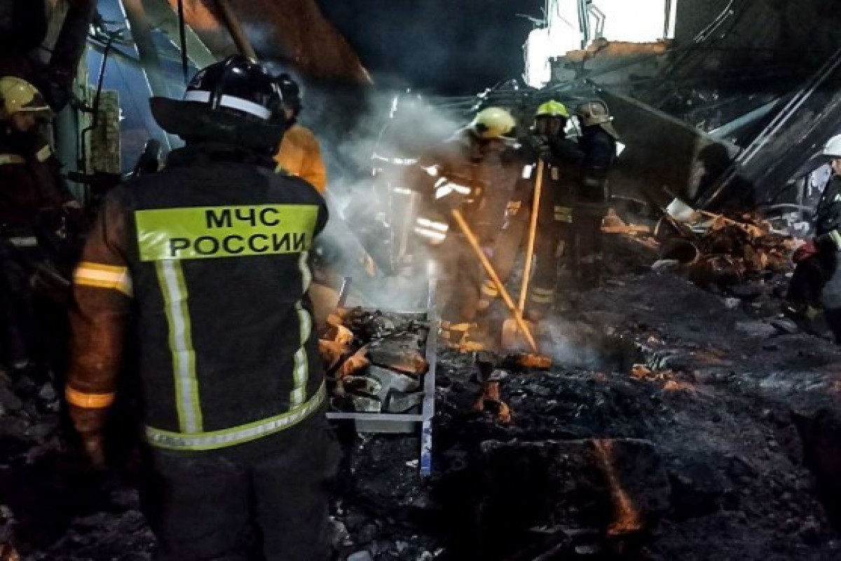 Rusiyada barıt zavodundakı yanğında həlak olanların sayı ARTDI