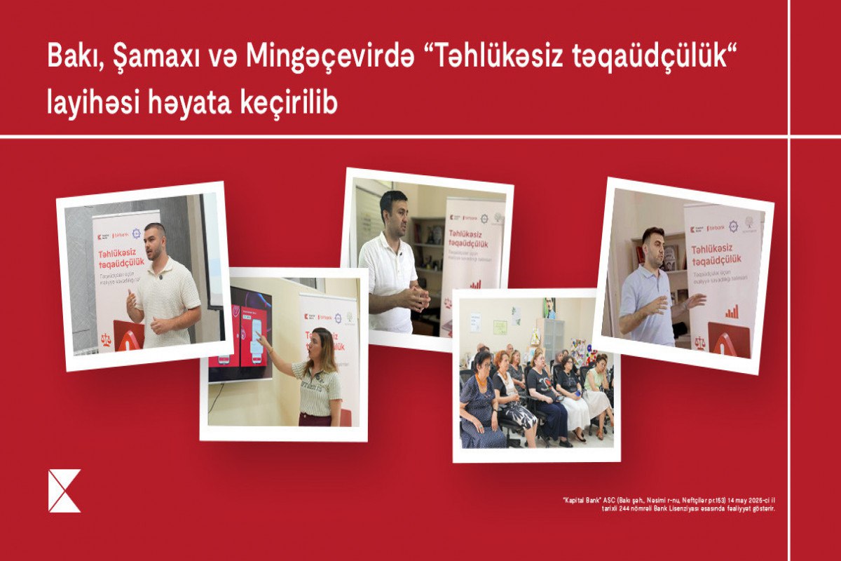 Kapital Bank-ın dəstəyi ilə yaşlı nəsil üçün maliyyə savadlılığının artırılması imkanları yaradılır