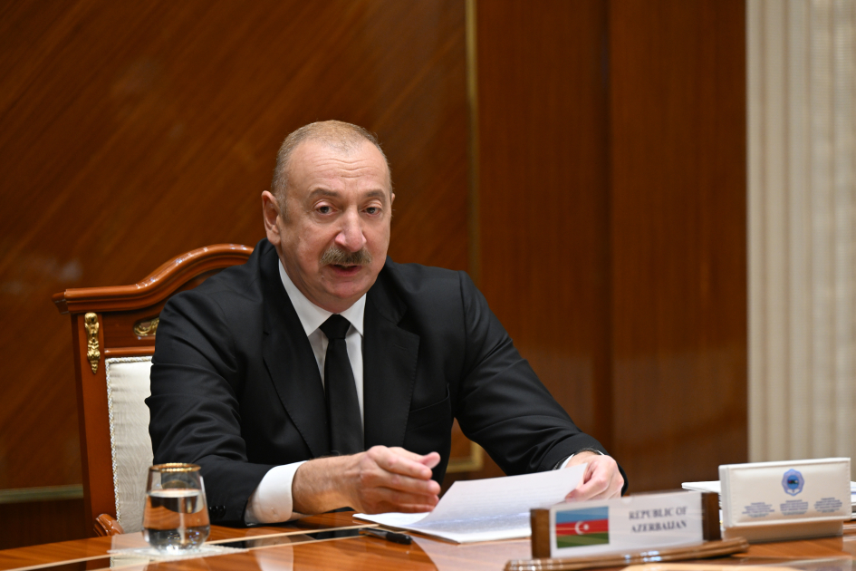 Prezident: “Bölgəmizdə yeni əməkdaşlıq formatı yaradılır” Prezident: “Bölgəmizdə yeni əməkdaşlıq formatı yaradılır”