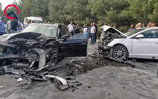 Tərtərdə ağır QƏZA: Yaralılar var – FOTO