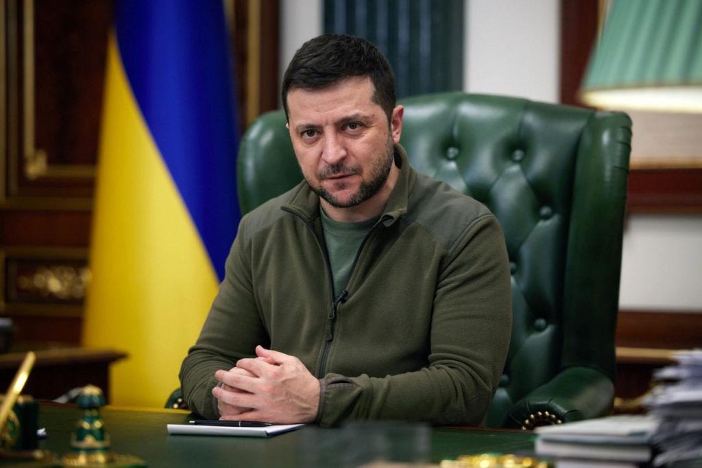 Zelenski: “Ukrayna öz torpaqlarından imtina etməyəcək” Zelenski: “Ukrayna öz torpaqlarından imtina etməyəcək”