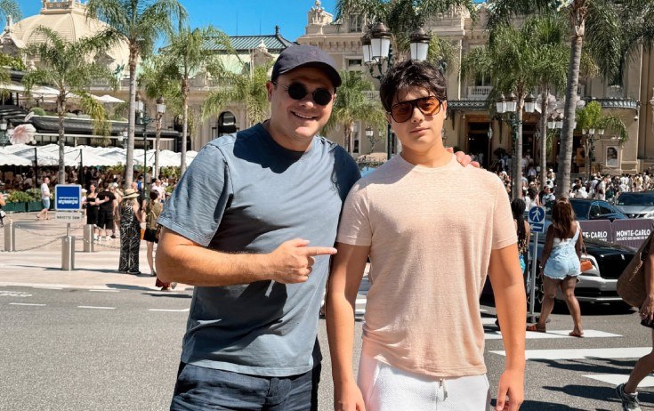 Emin Ağalarov oğlu ilə Monakoda - FOTO Emin Ağalarov oğlu ilə Monakoda - FOTO
