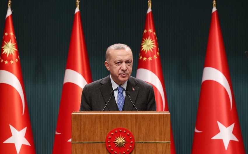 Ərdoğan: "Türkiyə, Azərbaycan və Ermənistan arasında iqtisadi əməkdaşlıq yeni mərhələyə keçəcək"