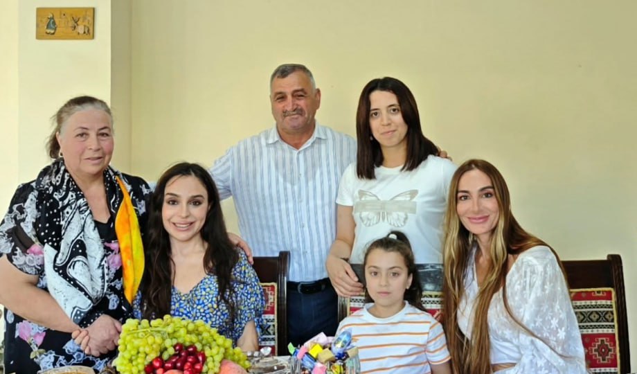 Leyla və Arzu Əliyevalar Şamaxıda – FOTO