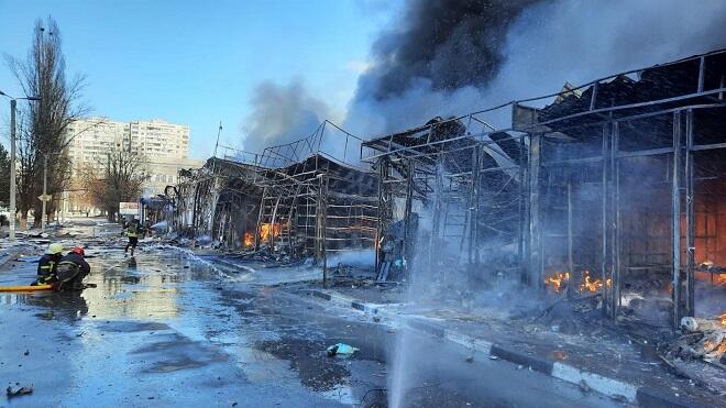 Rusiyadan Zaporojyeyə zərbə: Ölənlərin sayı 34-ə çatdı