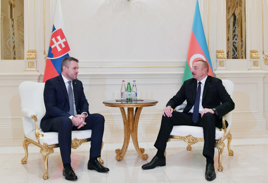 Prezident: Slovakiya ilə əməkdaşlığımız genişlənəcək