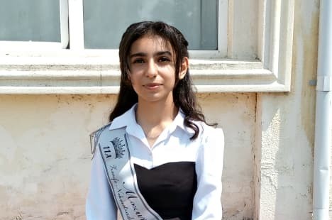 Cənub bölgəsinin qız məzunu Hərbi İnstituta qəbul olundu