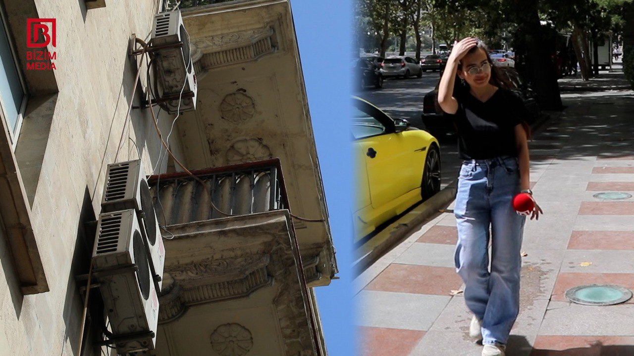 Bakı küçələrində soyuq “DUŞ” – Başımıza axan kondisioner sularına görə kim MƏSULİYYƏT daşıyır? – VİDEO