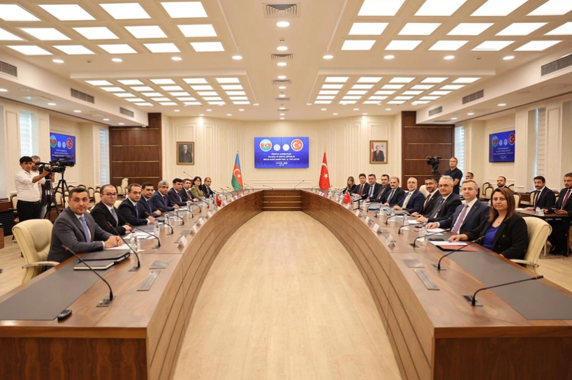 Azərbaycanla Türkiyə arasında ƏSM sahəsində əməkdaşlıq üzrə Komissiyanın iclası keçirildi - FOTO