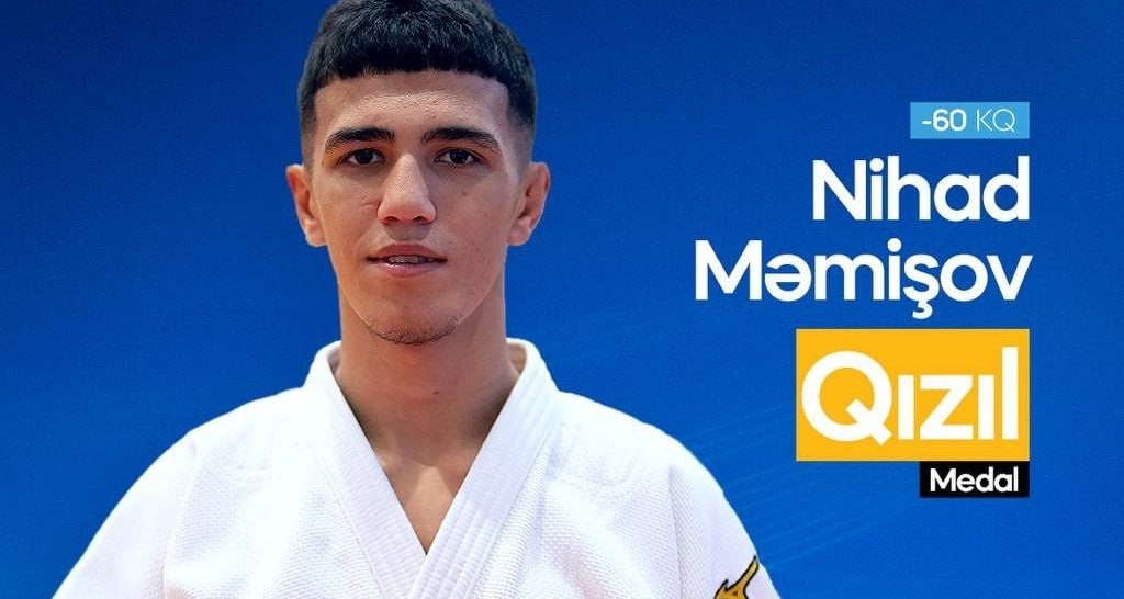 Cüdoçumuz Avropa çempionu OLDU Cüdoçumuz Avropa çempionu OLDU